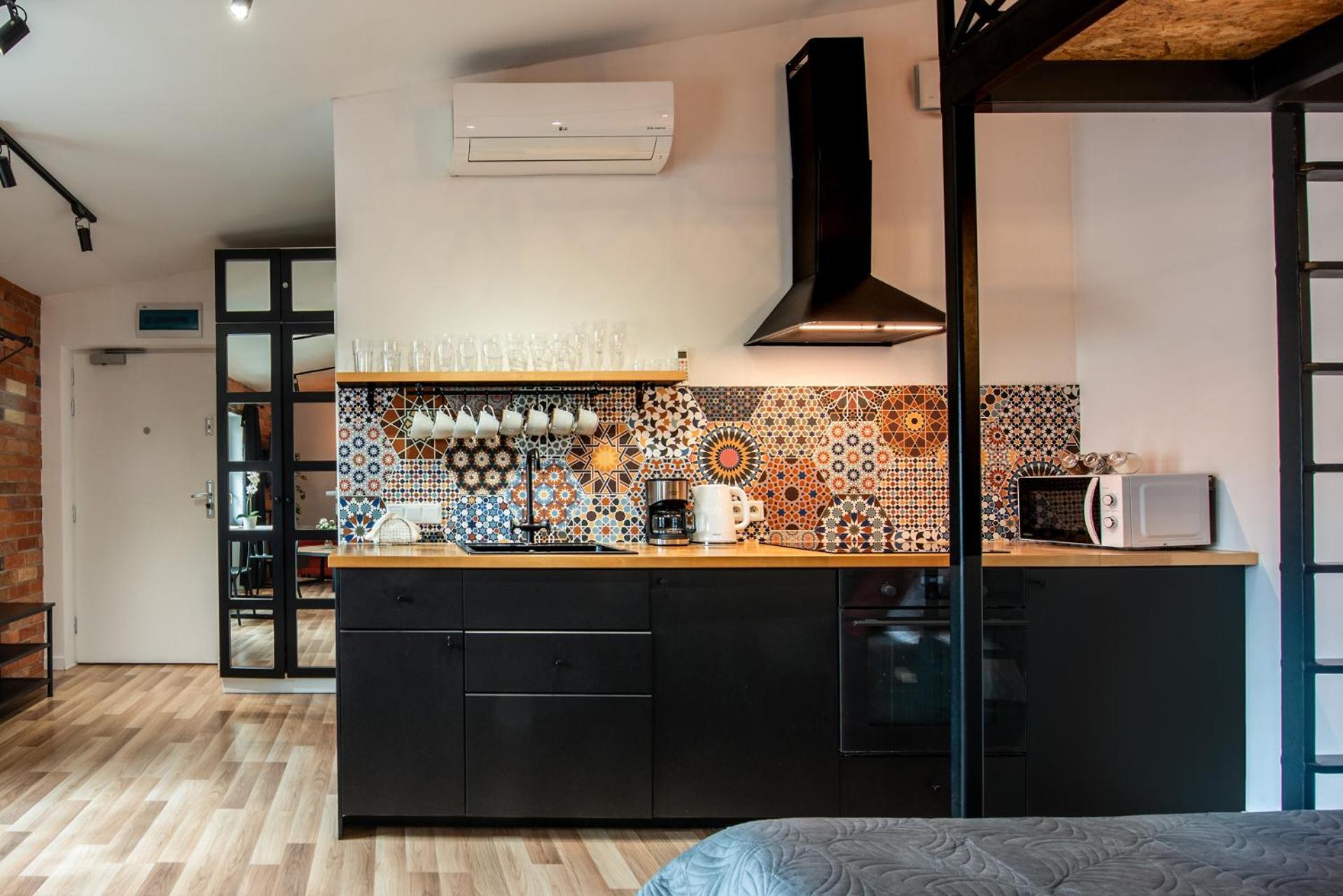 Modern Apartment Arizona Studio Old Town Dietla Balcony 克拉科夫 外观 照片