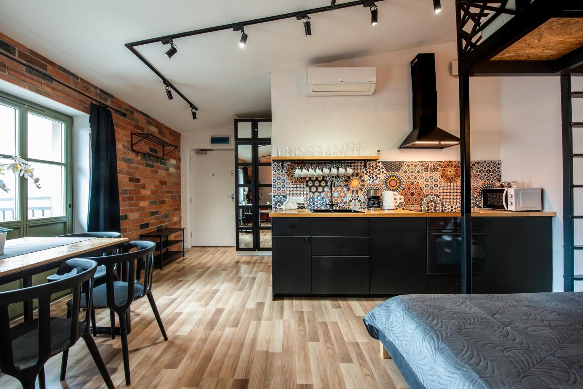 Modern Apartment Arizona Studio Old Town Dietla Balcony 克拉科夫 外观 照片