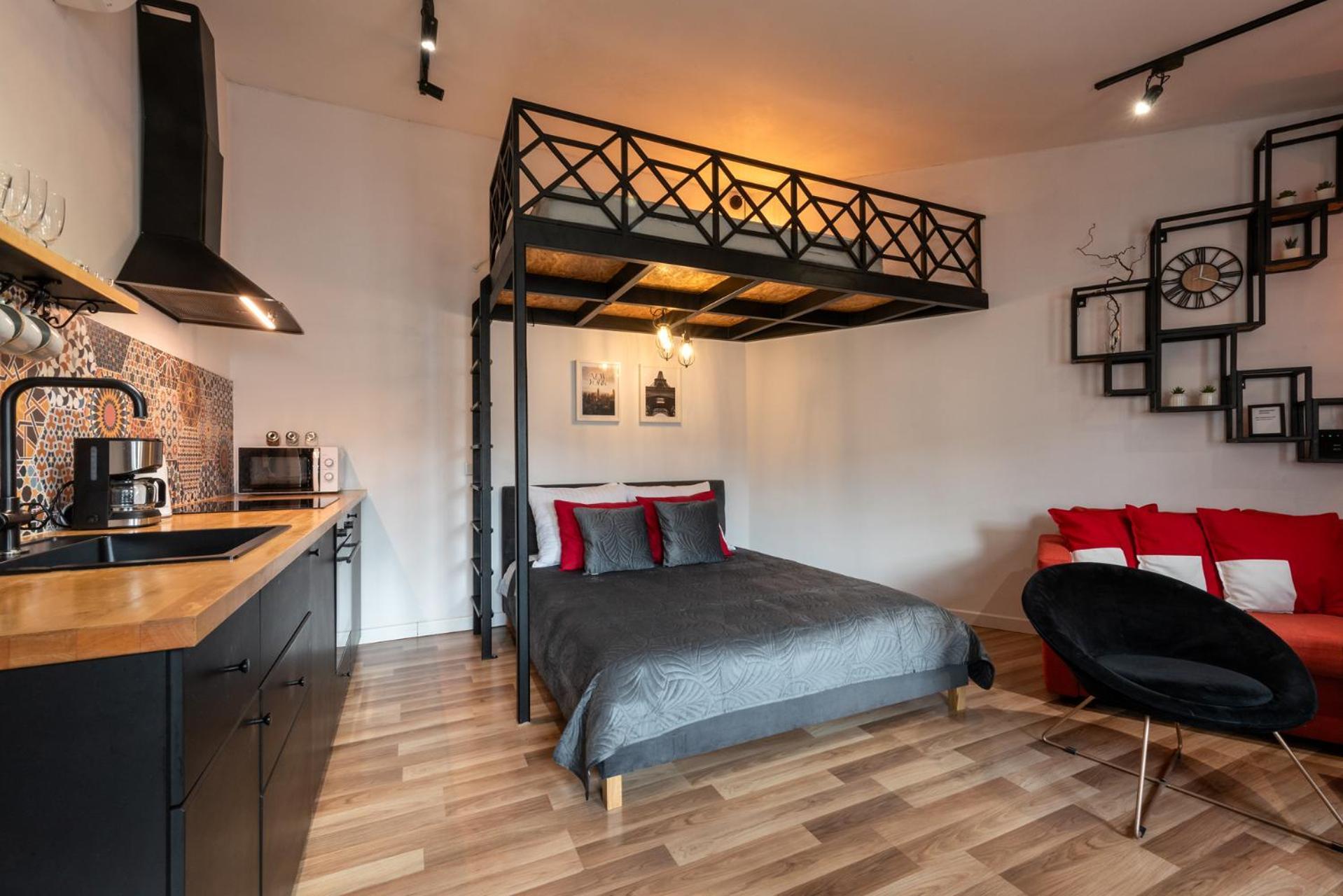 Modern Apartment Arizona Studio Old Town Dietla Balcony 克拉科夫 外观 照片