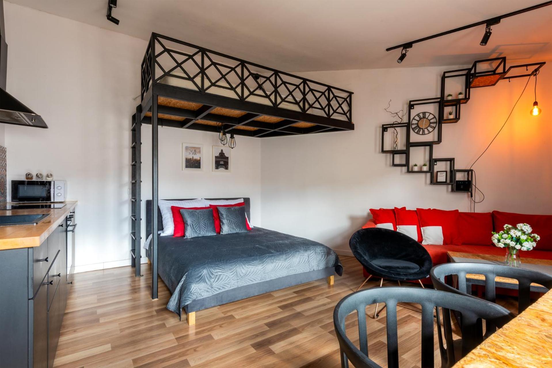 Modern Apartment Arizona Studio Old Town Dietla Balcony 克拉科夫 外观 照片